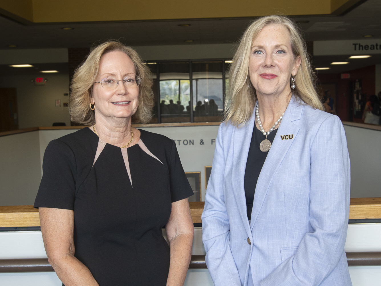 Debbie Polo and Catherine Ingrassia at Faculty Convocation